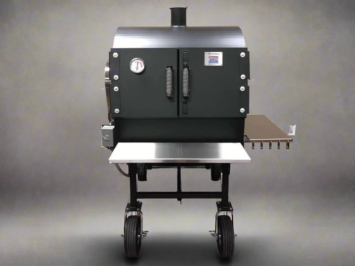 American Barbecue Systems Pit-Boss with Stainless Rotisserie Smoker