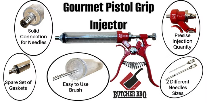 Butcher BBQ Pistol Grip Injector