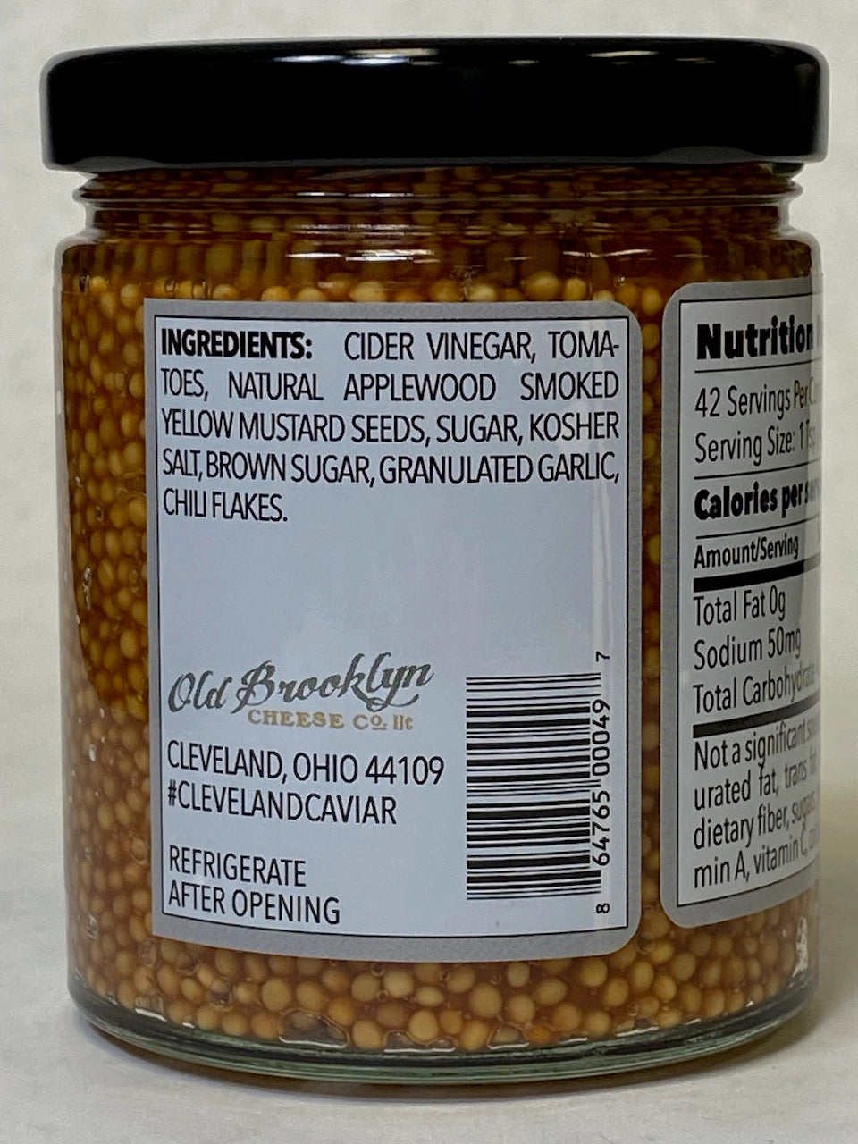 Old Brooklyn Mustards Smoked Cleveland Caviar Mustard