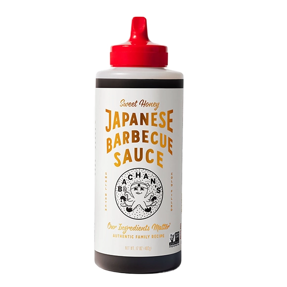 Bachan's Sweet Honey Japanese Barbecue Sauce - Made in USA