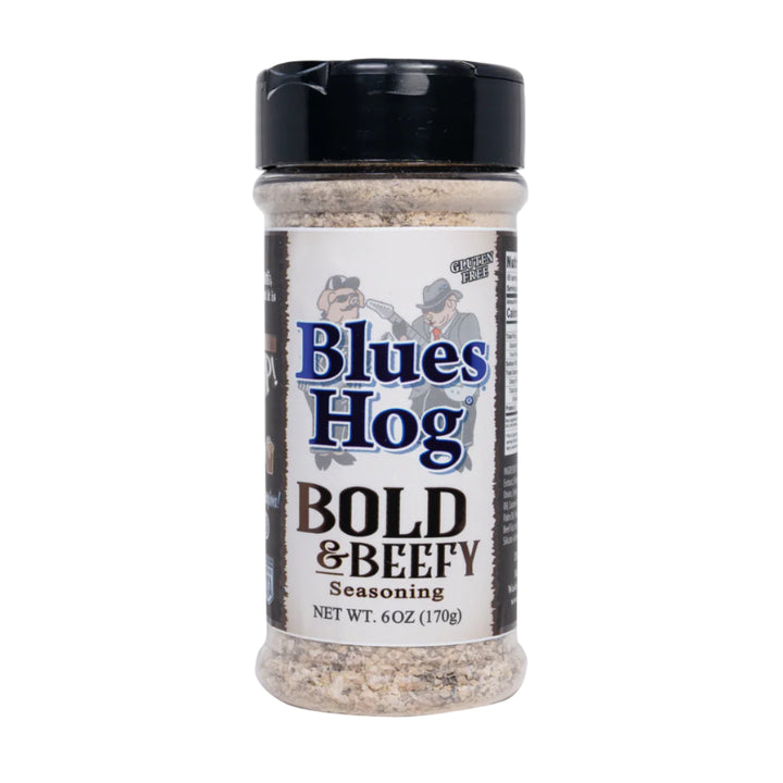 Blues Hog Bold & Beefy Seasoning bottle – gluten-free BBQ beef rub 6.5 oz