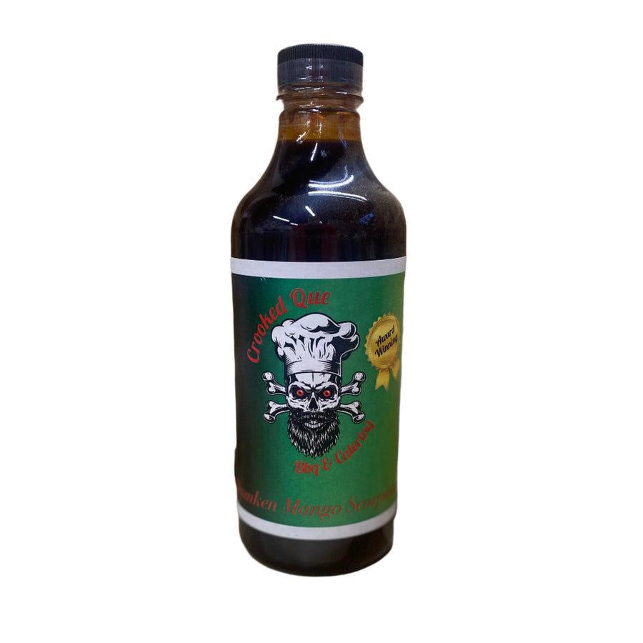 Crooked Que Drunken Mango Scorpion Sauce
