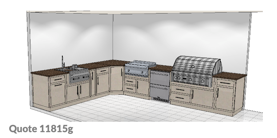Challenger Custom Outdoor Kitchen Quote 11815g Rasco Project