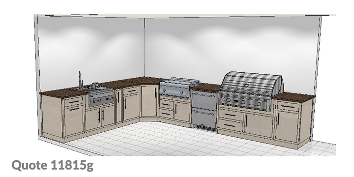 Challenger Custom Outdoor Kitchen Quote 11815g Rasco Project
