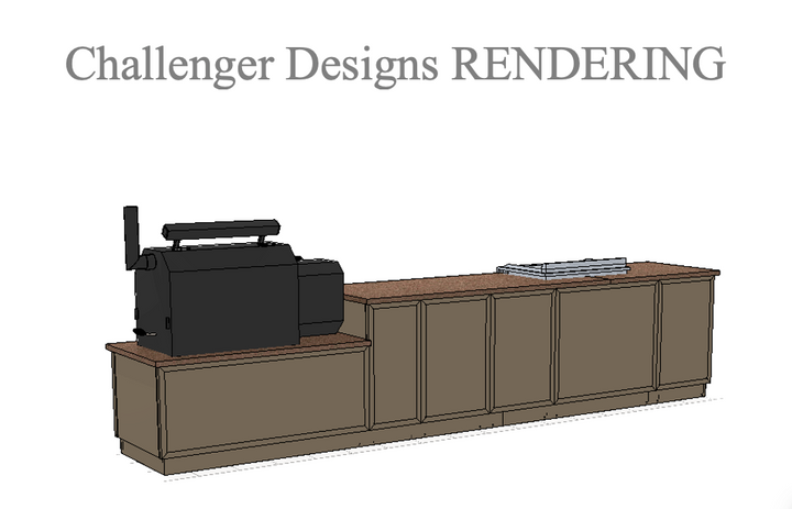 Challenger Custom Outdoor Kitchen Quote 12674g Tyler Angie Carroll Project