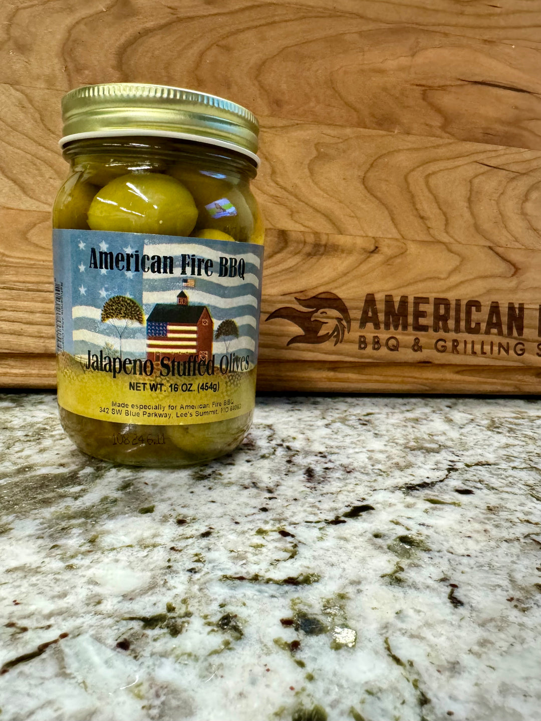 American Fire BBQ Jalapeno Stuffed Olives