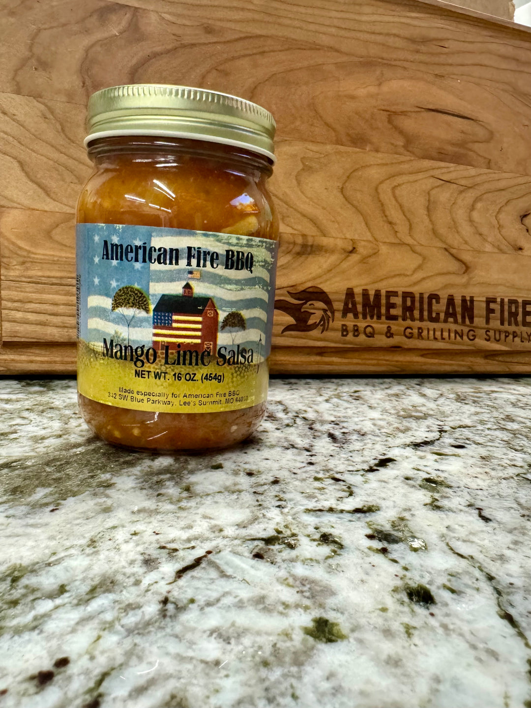 American Fire BBQ Mango Lime Salsa