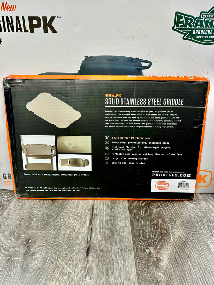 PK Stainless Steel Griddle Solid