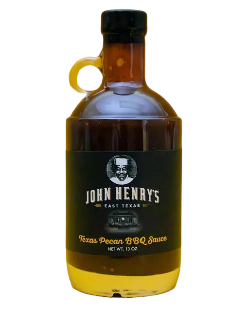 John Henry's Texas Pecan BBQ Sauce 13 oz. - The Kansas City BBQ Store