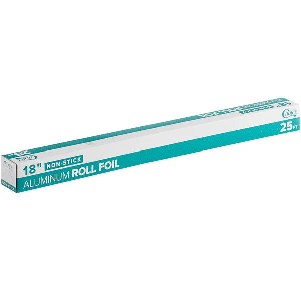 Non-Stick Aluminum Foil Roll | 18" x 25&