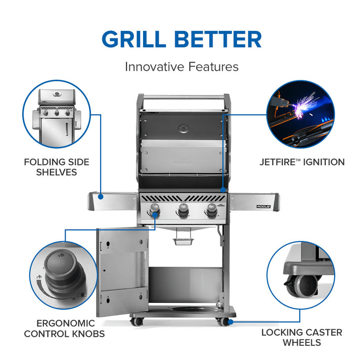 Napoleon Grills Rogue® 425 Gas Grill - Stainless Steel