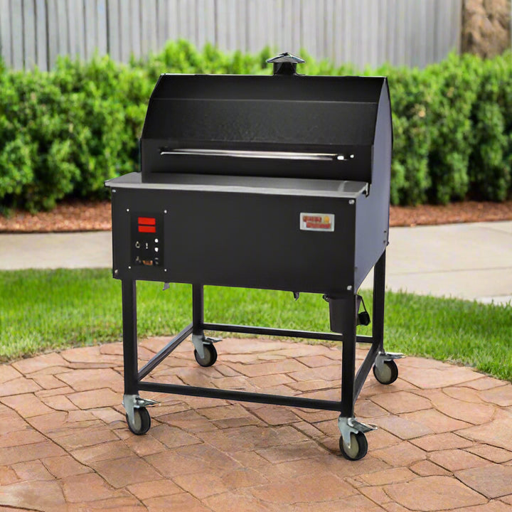 Smokin Brothers 30" Premier Plus Pellet Smoker - American Made | American Fire BBQ - Kansas City's Premier BBQ Store