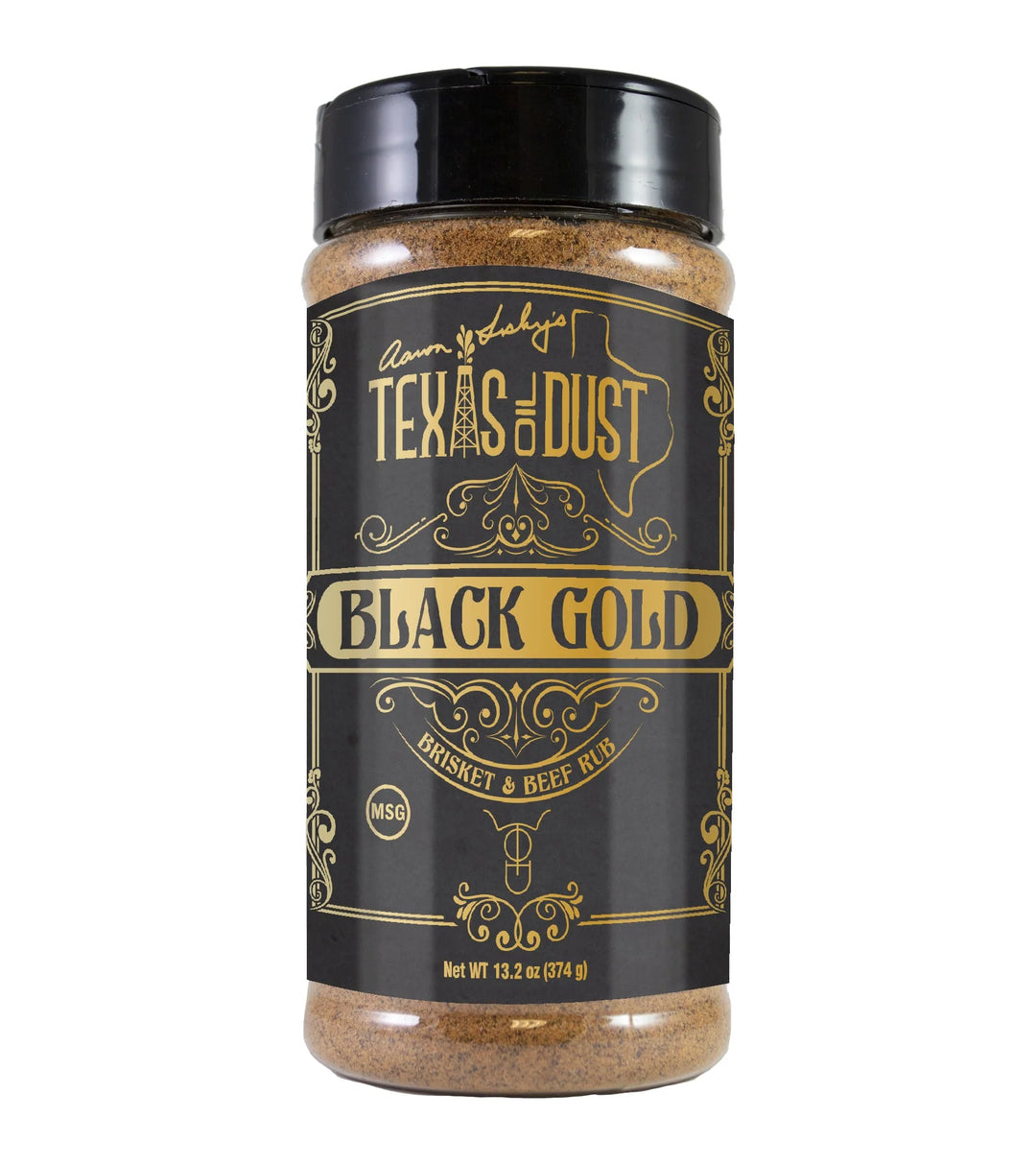 Texas Oil Dust Black Gold Rub - A Brisket & Beef Rub | American Fire BBQ - Kansas City's Premier BBQ Store