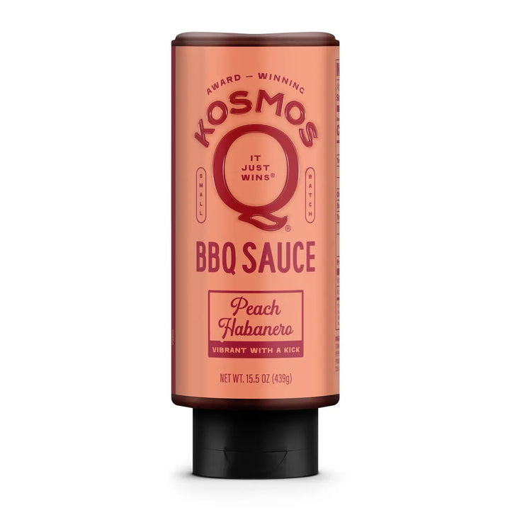 Kosmos Q Peach Habanero BBQ Sauce