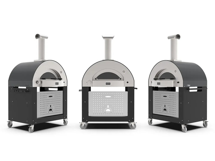 Alfa Classico 4 Pizze Gas Pizza Oven Ardesia Grey