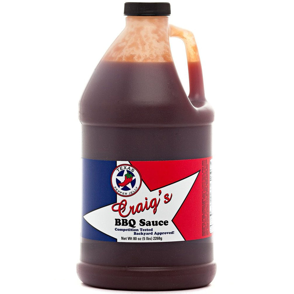 Texas Pepper Jelly Craig's BBQ Sauce
