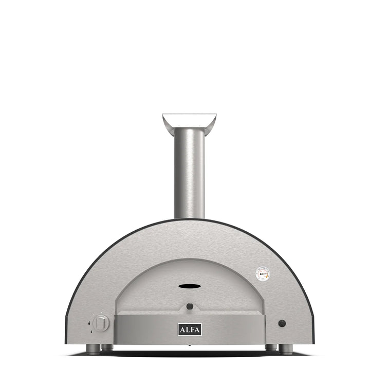 Alfa Classico 4 Pizze Gas Pizza Oven Ardesia Grey