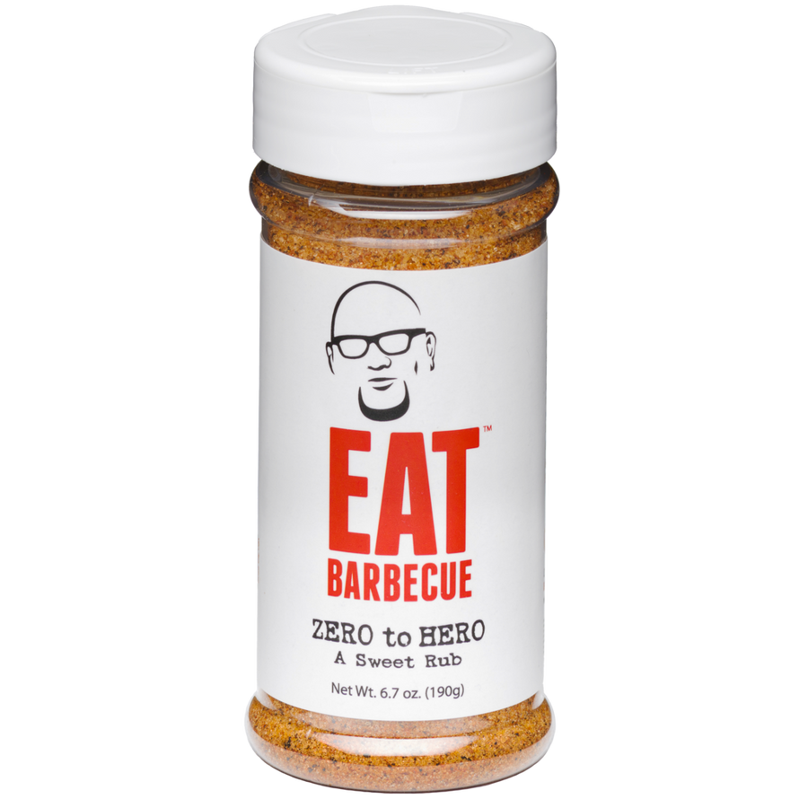 Get legendary bark and bold Kansas City flavor with Zero to Hero BBQ Rub by EAT Barbecue. Competition-grade seasoning built for serious BBQ lovers.
