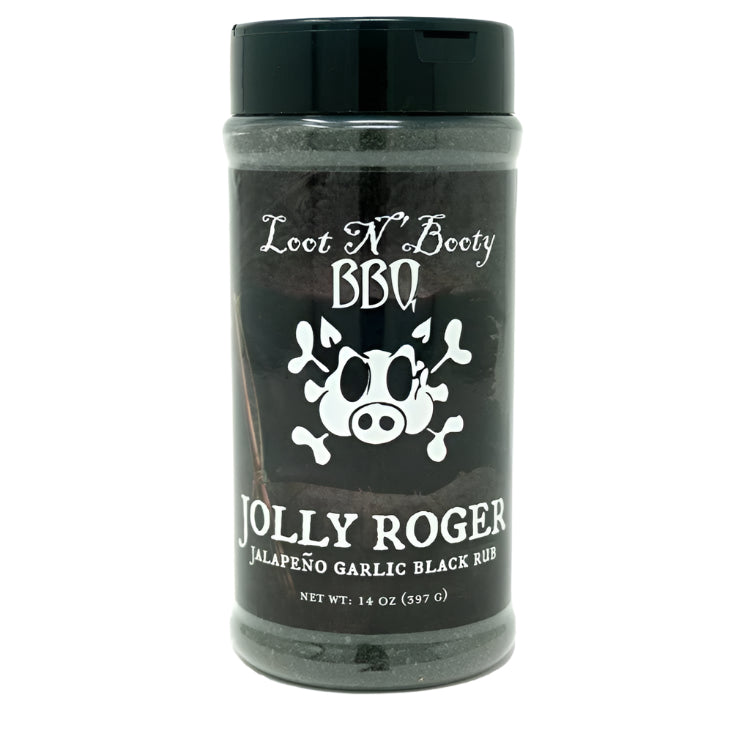 Loot N' Booty Jolly Roger Jalapeño Garlic Black Rub