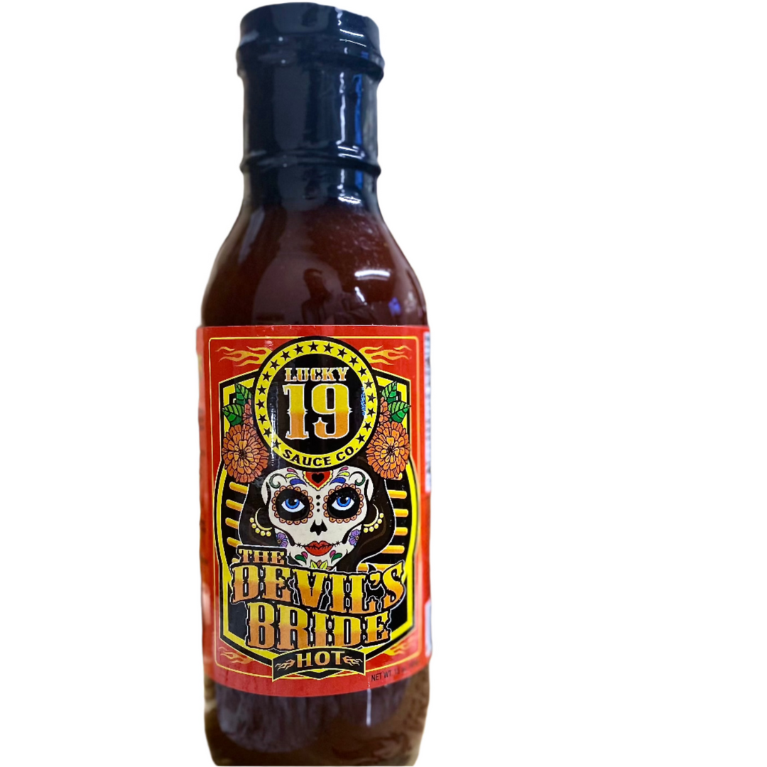 Lucky 19 The Devil's Bride Hot BBQ Sauce