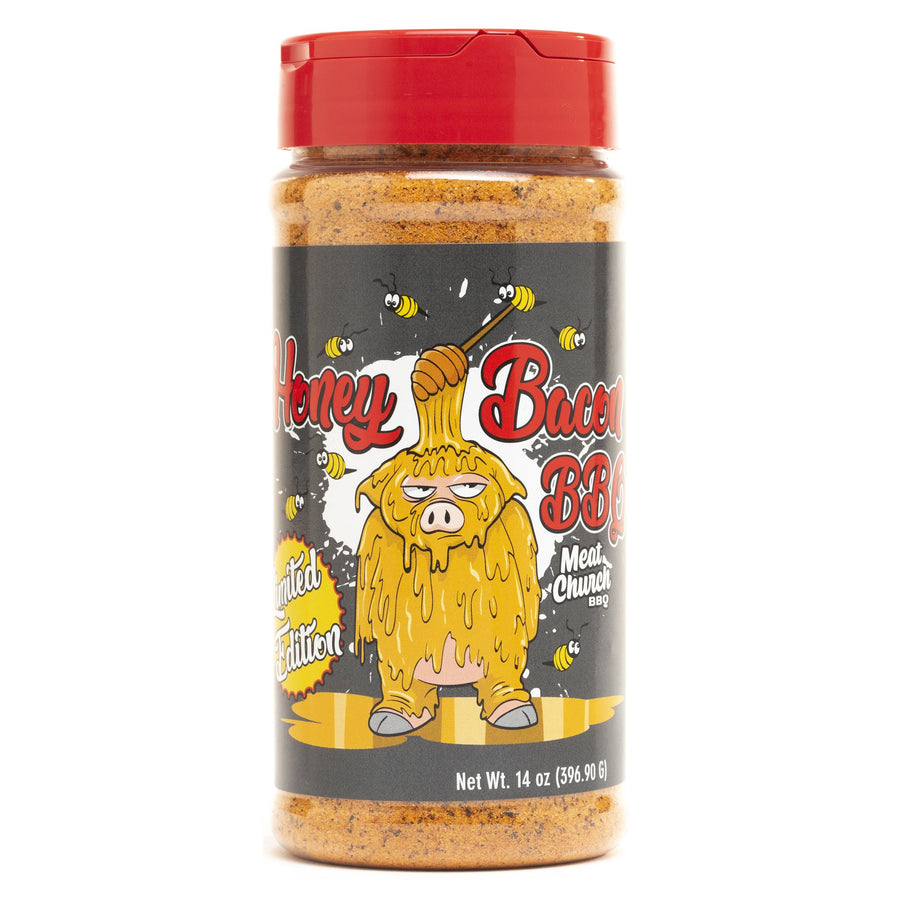 Meat Church Honey Bacon BBQ Rub - Gluten & MSG Free