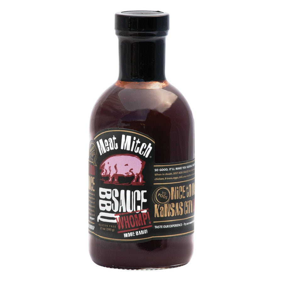 Meat Mitch Whomp BBQ Sauce | Gluten-Free Sweet & Spicy BBQ Sauce