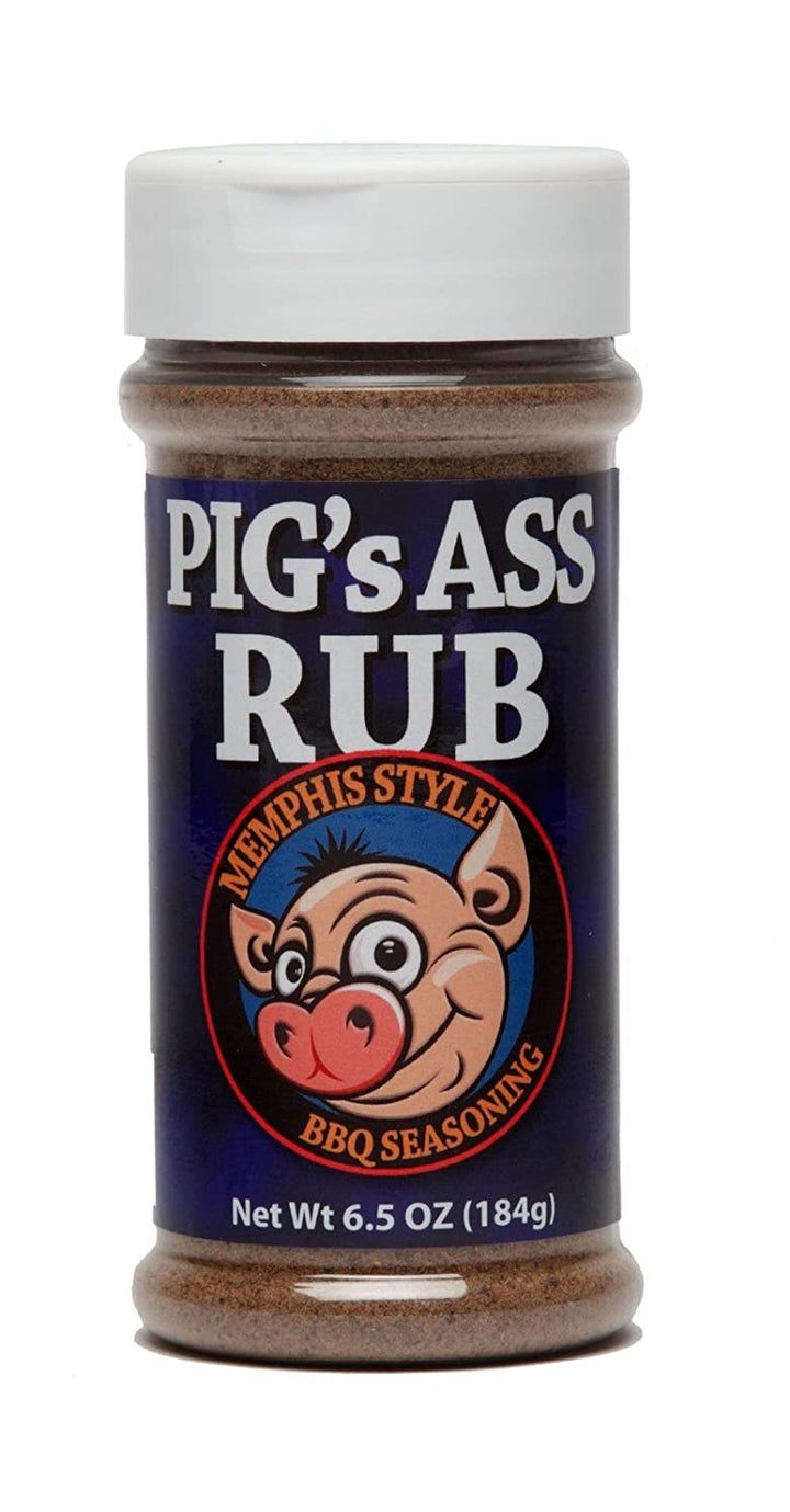 Pig’s Ass Memphis Style Rub - Gluten-Free Sweet &amp; Spicy BBQ Seasoning