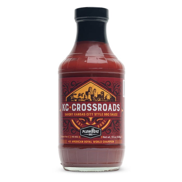 Plowboys BBQ KC Crossroads BBQ Sauce - American Royal Champion