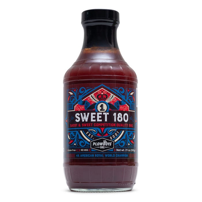 Plowboys BBQ Sweet 180 BBQ Sauce - BBQ Champion