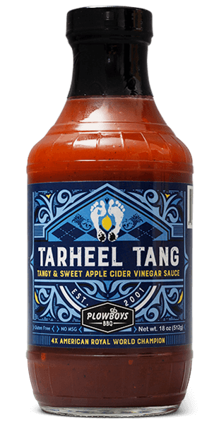 Plowboys BBQ Tarheel Tang BBQ Sauce - American Royal BBQ Champion
