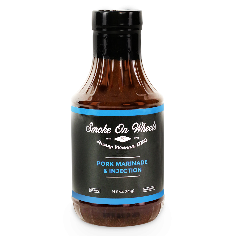 Smoke On Wheels Pork Marinade & Injection - Award Winning BBQ