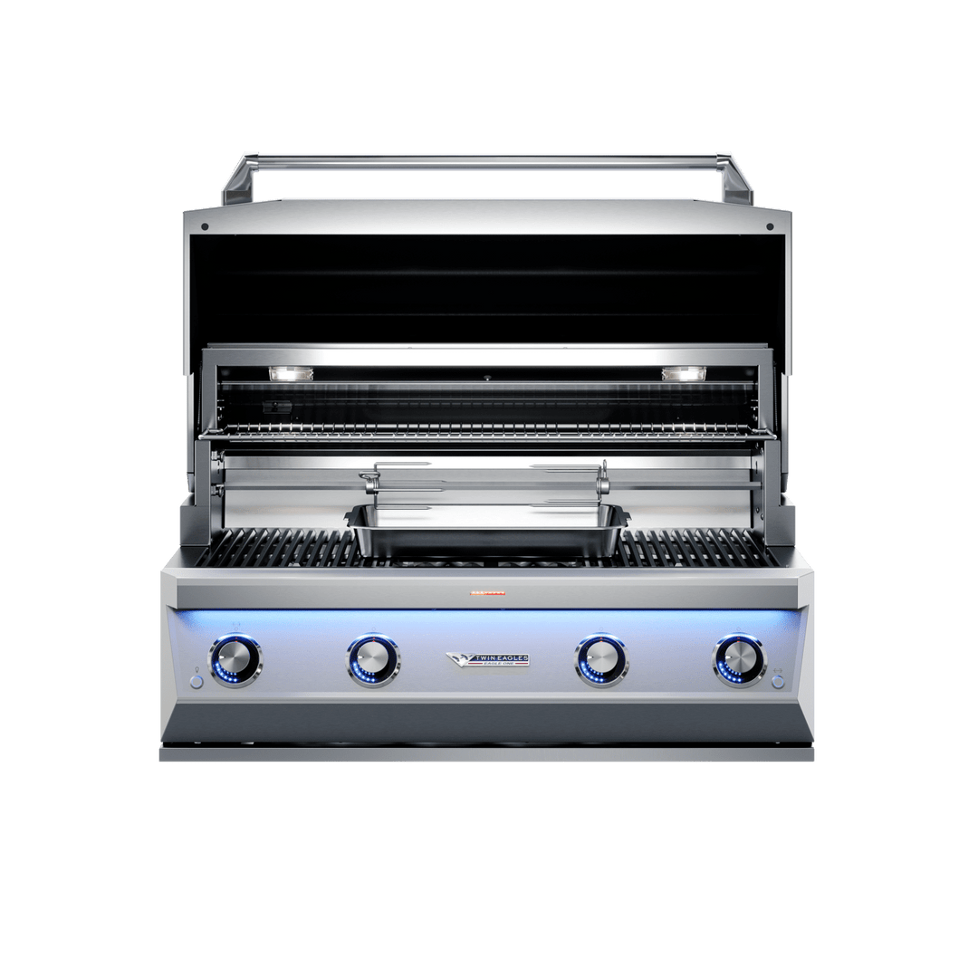 Twin Eagles Eagle ONE Series 42" Built-in Gas Grill w/ Infrared Rotisserie and Sear Zone