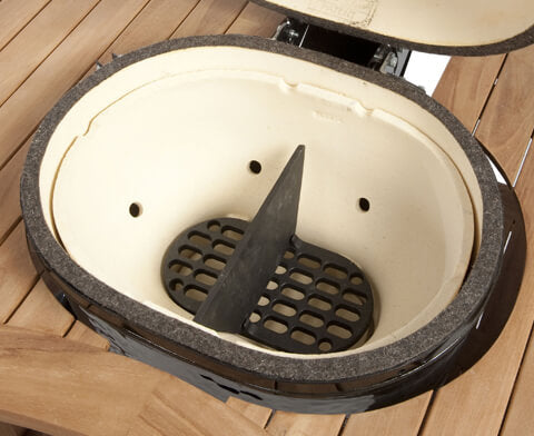 Primo Oval Large Cast Iron Firebox Divider