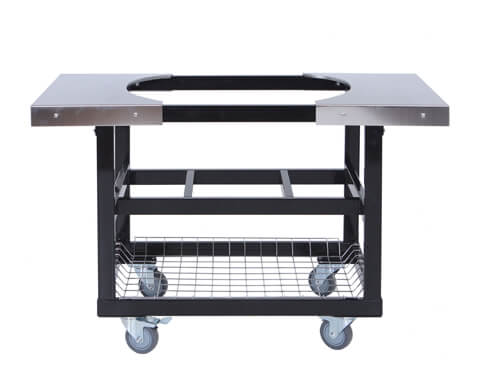 Primo XL &amp; Large Cart Base with Basket and SS Side Shelves