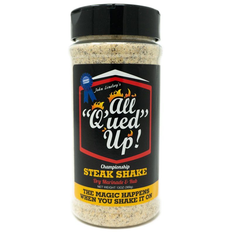 All Q'ued Up Steak Shake Rub