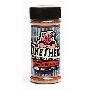 The Shed Rack Attack Rub