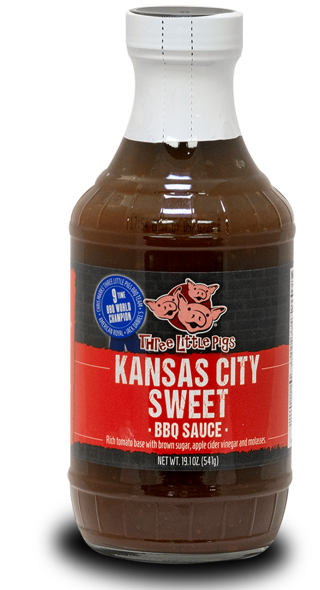Three Little Pigs Kansas City Sweet BBQ Sauce