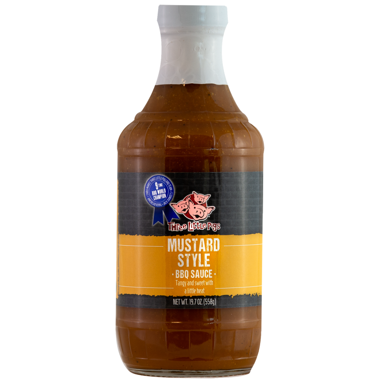 Three Little Pigs Mustard Style BBQ Sauce